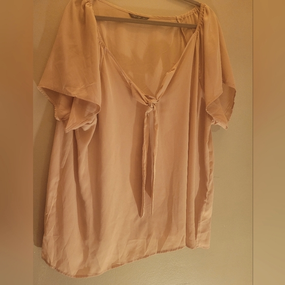 Shein Curve 4xl Pink Blouse - Picture 1 of 4